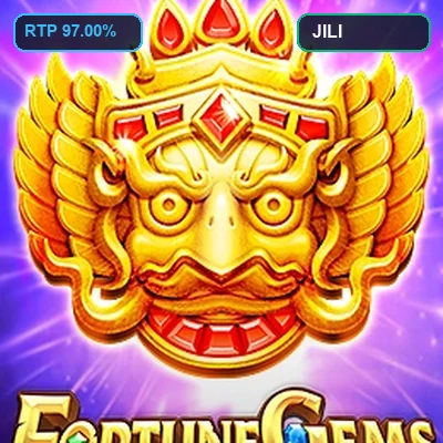 Fortune Gems JILI slot game card with 3x3 multiplier reel