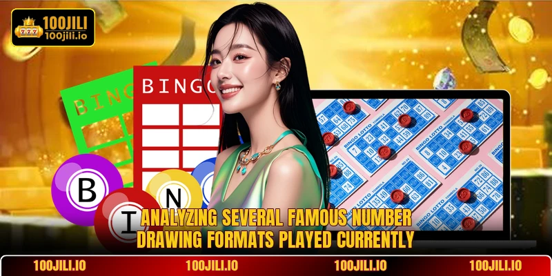 Analyzing several famous number drawing formats played currently