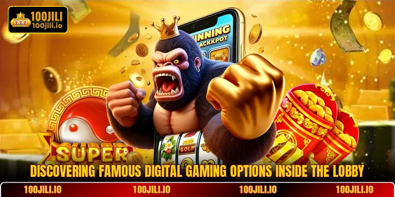 Discovering famous digital gaming options inside the lobby