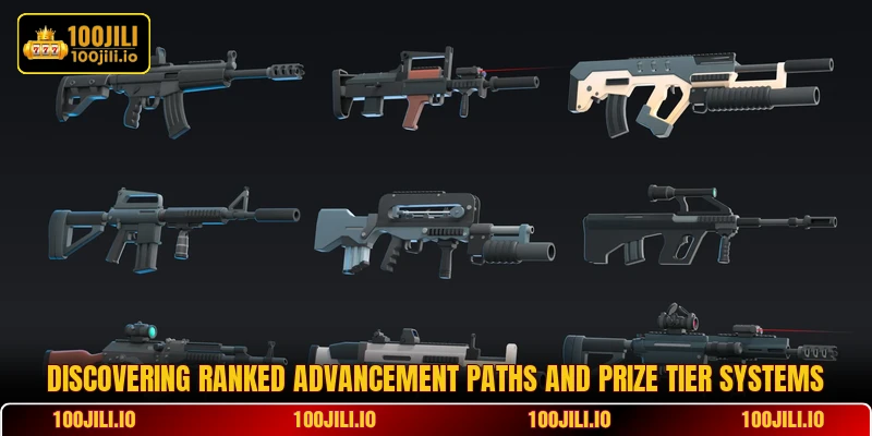 Discovering ranked advancement paths and prize tier systems