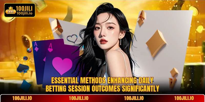Essential methods enhancing daily betting session outcomes significantly