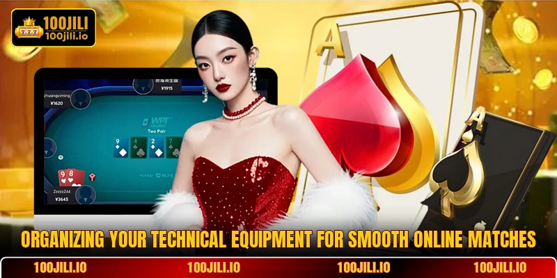 Organizing your technical equipment for smooth online matches
