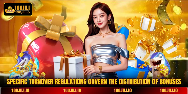 Specific turnover regulations govern the distribution of bonuses
