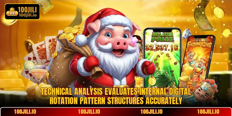 Technical analysis evaluates internal digital rotation pattern structures accurately