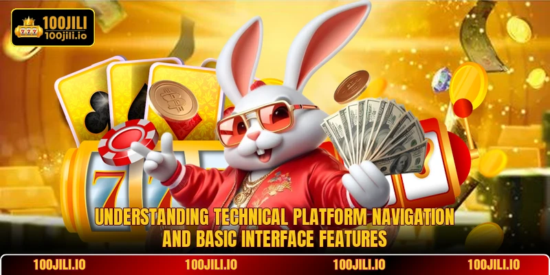 Understanding technical platform navigation and basic interface features